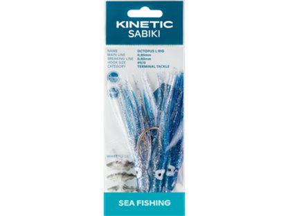 KINETIC OCTOPUS L RIG #6/0 - SILVER BLUE