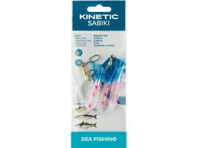 KINETIC SQUIDO RIG #4/0 - SILVER BLUE