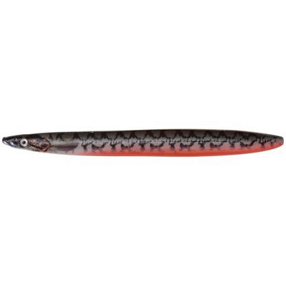 Savage gear Line thru Sandeel 19 Gram - SORT RØD CAMO