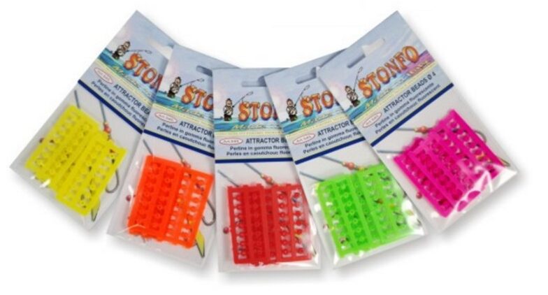 Stonfo Attractor Beads ø 4 Rød