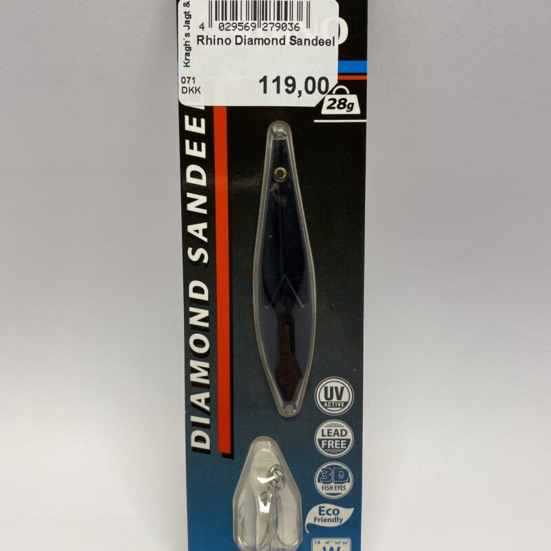 Rhino Diamond Sandeel 28 gr - Black