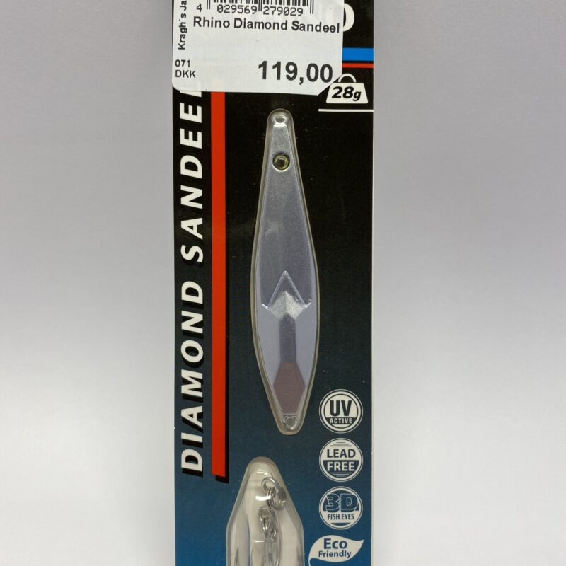 Rhino Diamond Sandeel 28 gr - Sølv