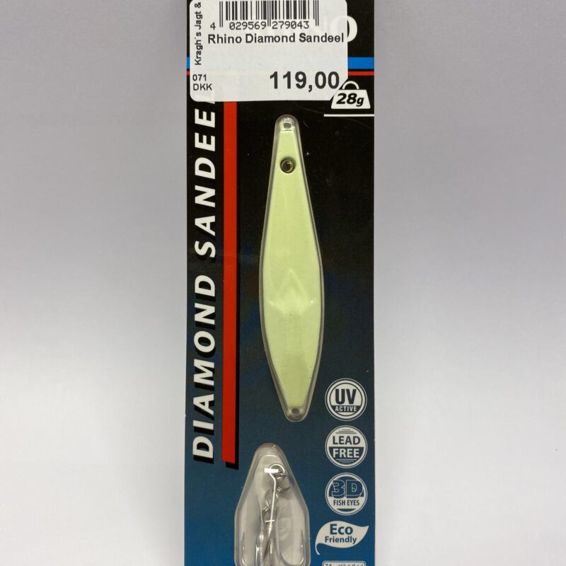Rhino Diamond Sandeel 28 gr - Glow