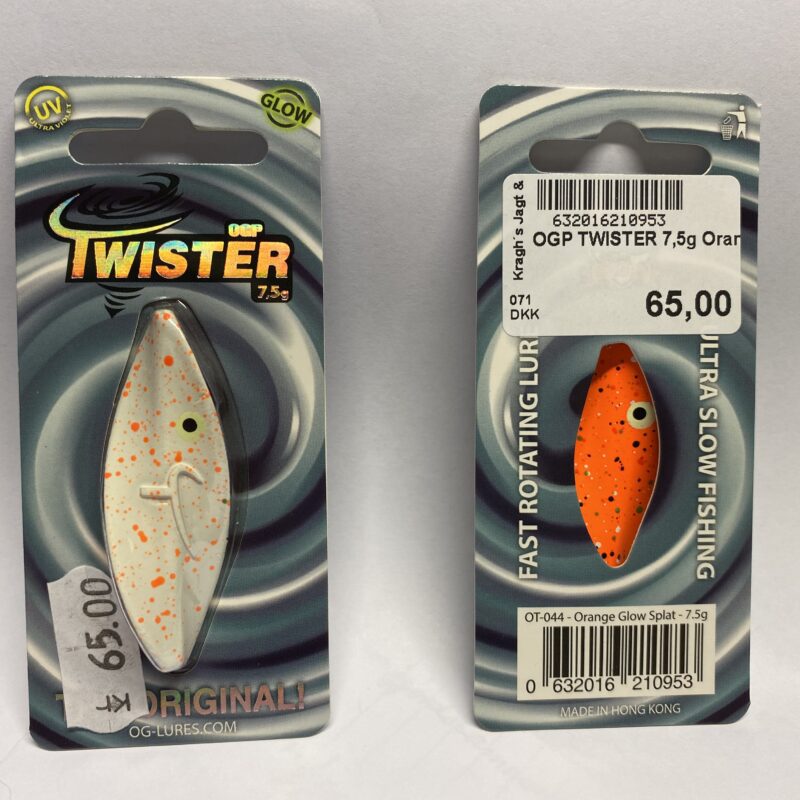 OGP TWISTER 7,5g Orange Glow Splat