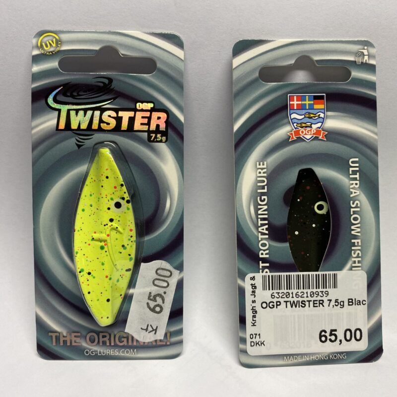 OGP TWISTER 2g - Black Yellow Splat
