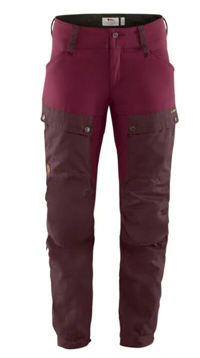 Fjällräven Keb Buks Woman Short - Dark Garnet - Plum