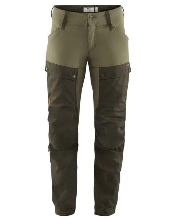 Fjällräven Keb Buks Woman Short - Deep Forest - Laurel Green