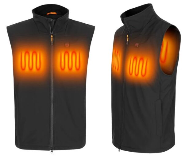 Nordic Heat - Softshell Vest - Black -  2536