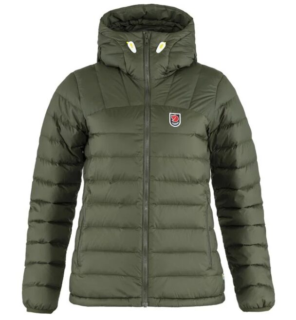 Fjällräven - Expedition pack down hoodie W - deep forest