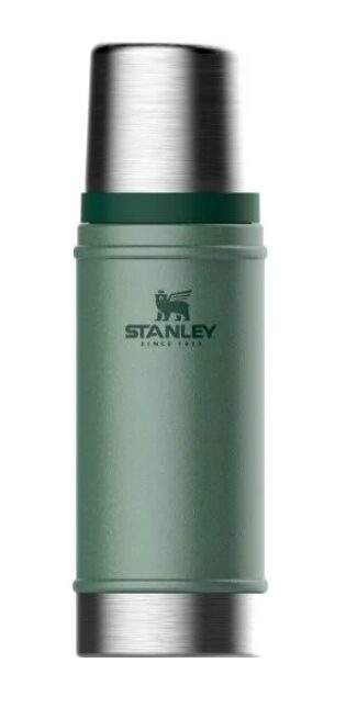 Stanley Cl. bottle 0.47L Hammertone Green