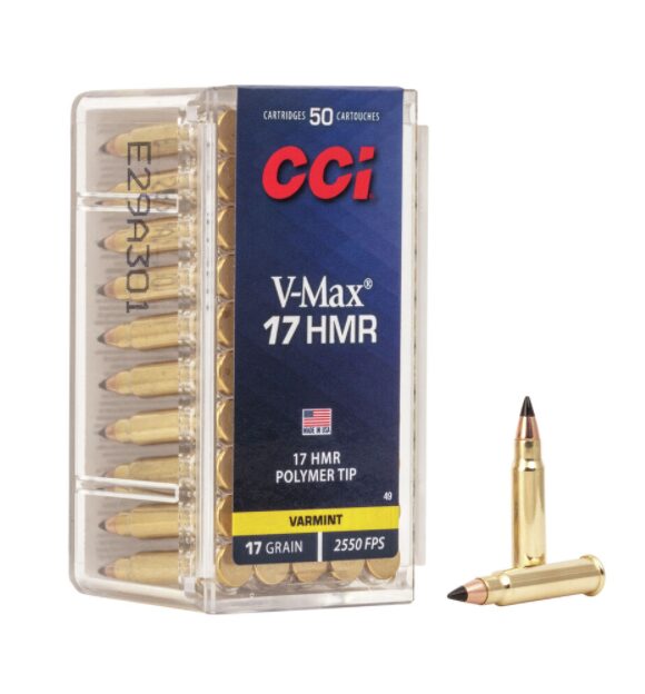 CCI 17 HMR V-MAX Varmint 17 grain