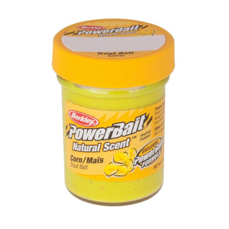 powerbait - corn / glitter