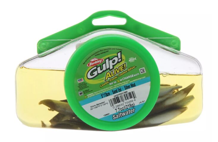 Gulp Alive - Sand eel 13cm - Silver mudd