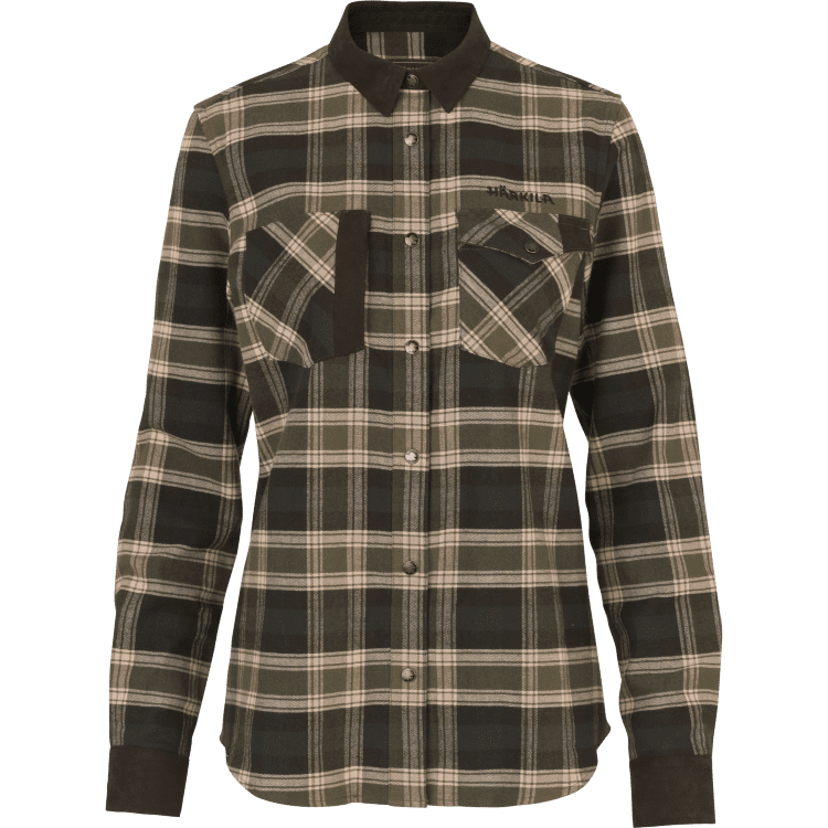 Härkila Aivak L/S Skjorte Women - Olive