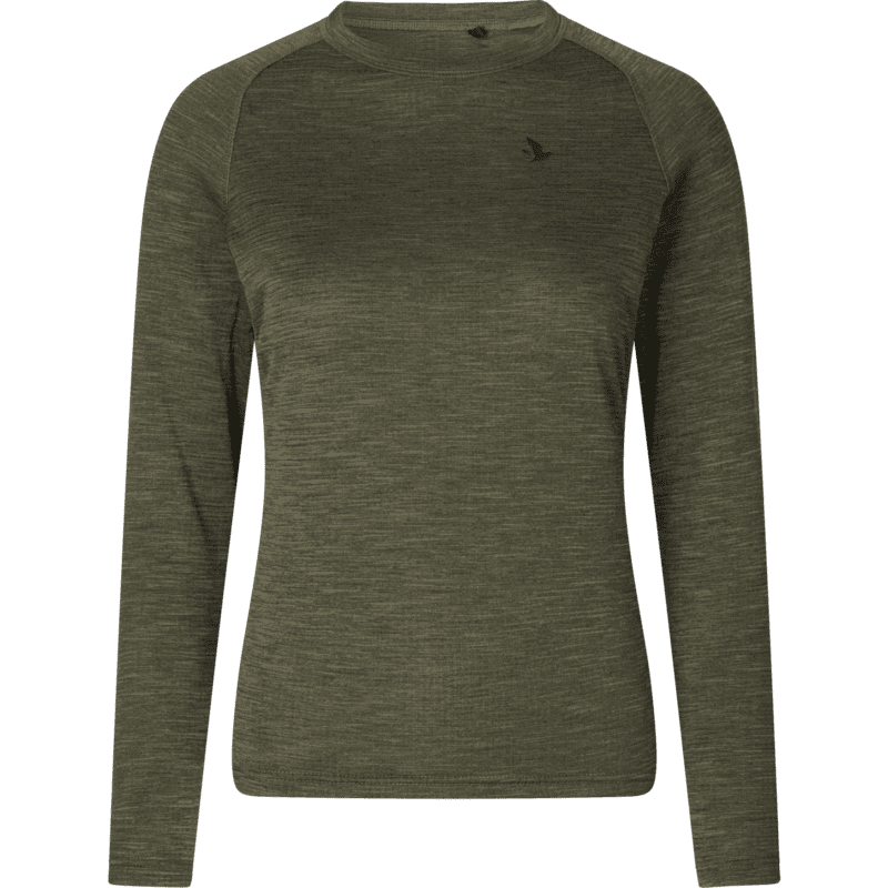 Seeland Active L/S T-shirt Women - Pine Green