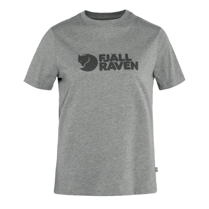 Fjällräven Logo Tee W - Grey melang