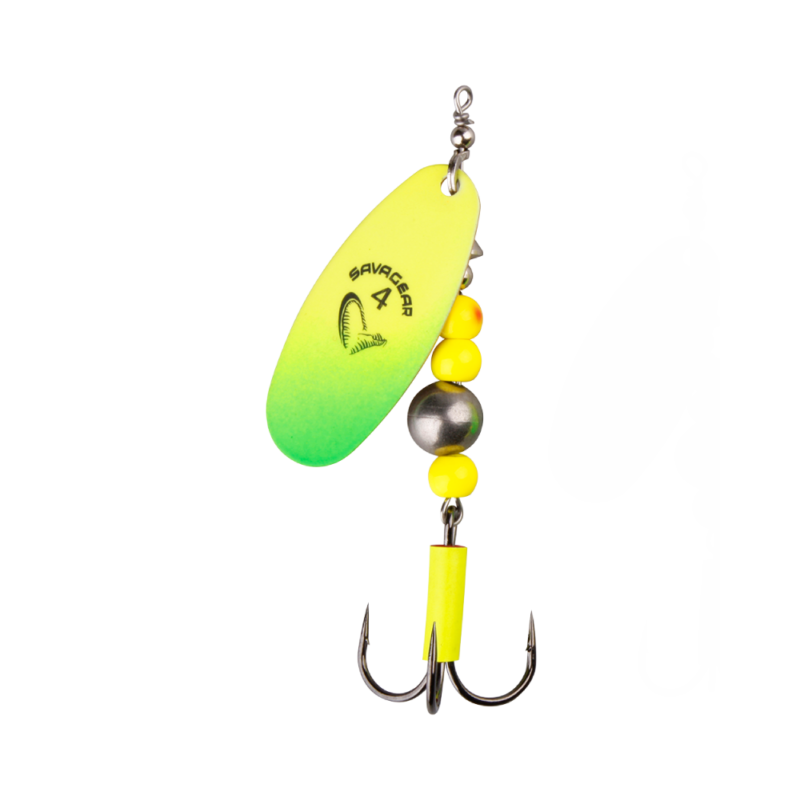Savage Gear Caviar Spinner 6g fluo yellow/chartreus