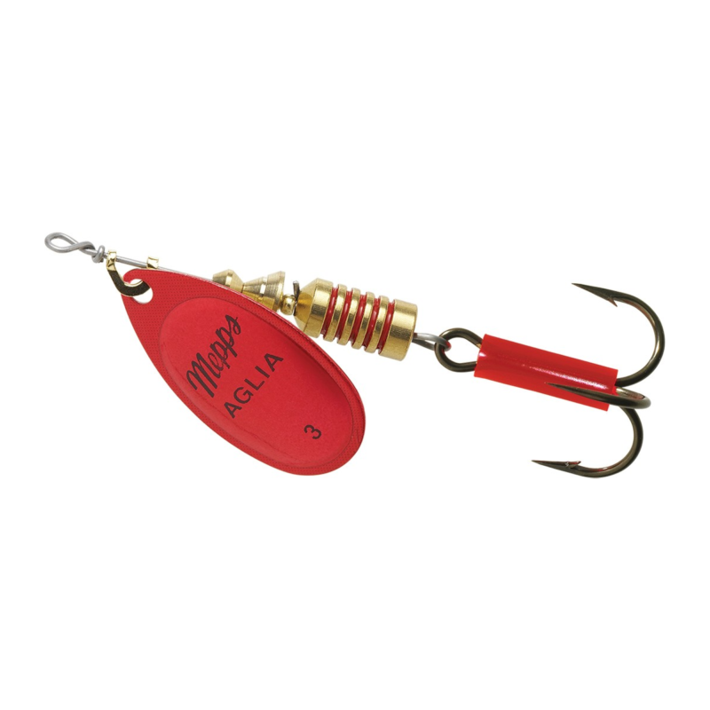 Mepps Aglia Platium - No3 6,5g - Red/Silver
