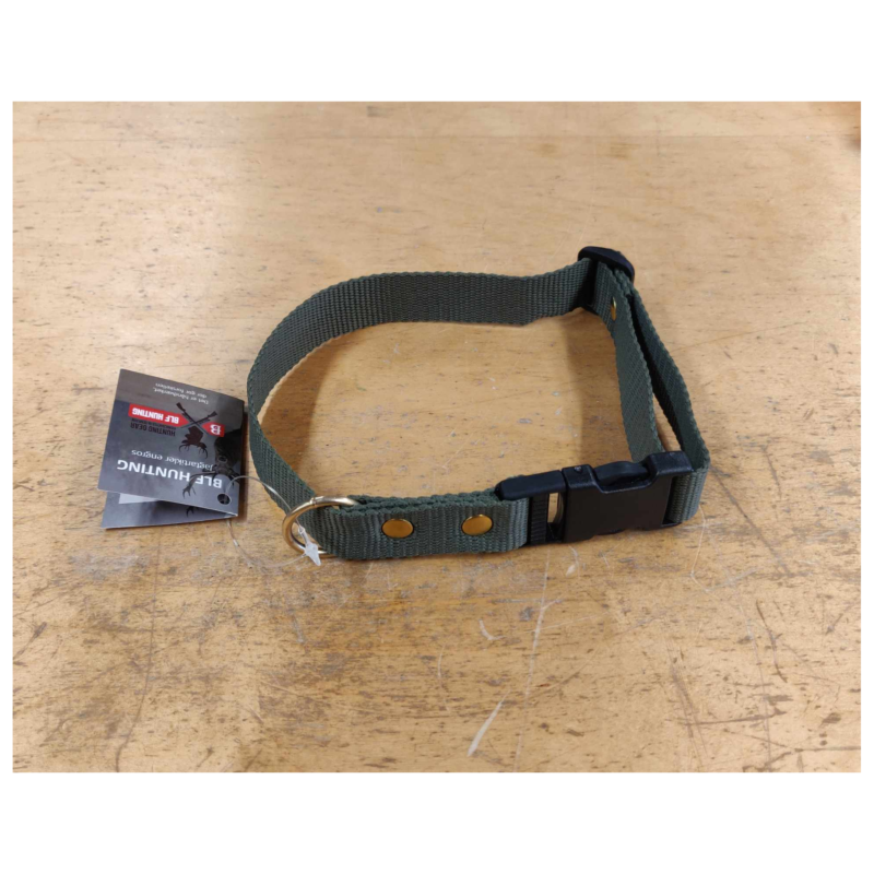 BLF Halsrem Webbing 25mm - 40cm Grøn - nr. 339