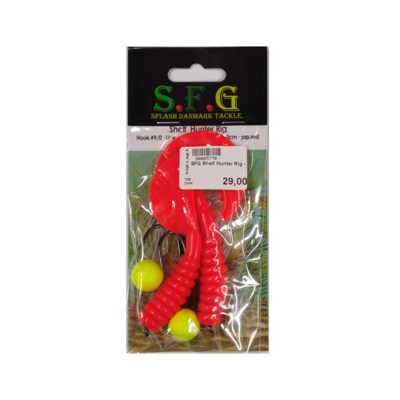 S.F.G Shelf Hunter Rig - Rød