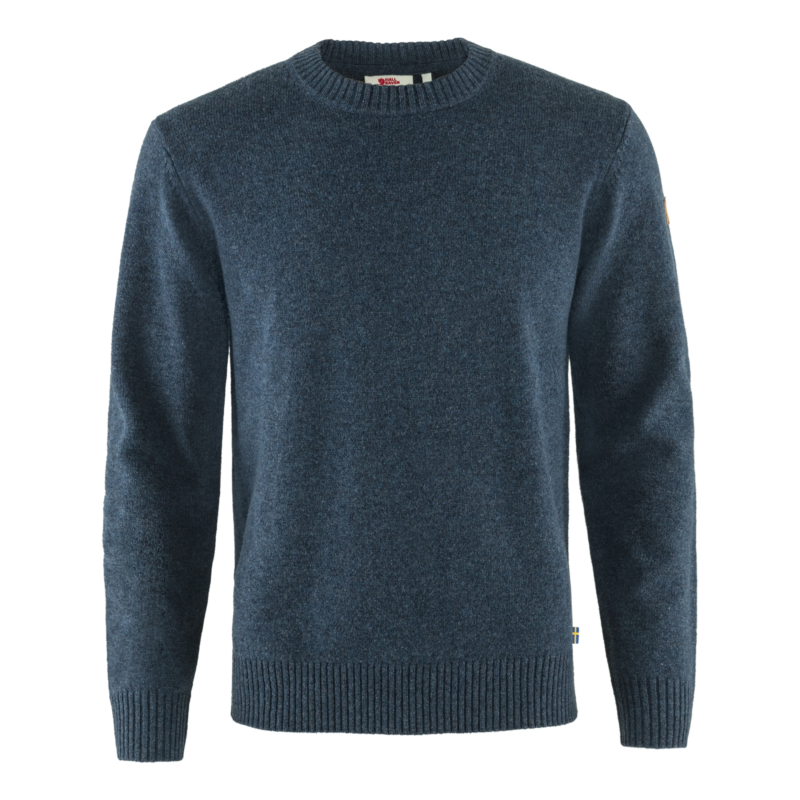 Fjällräven Övik Round-Neck Sweater M - Navy