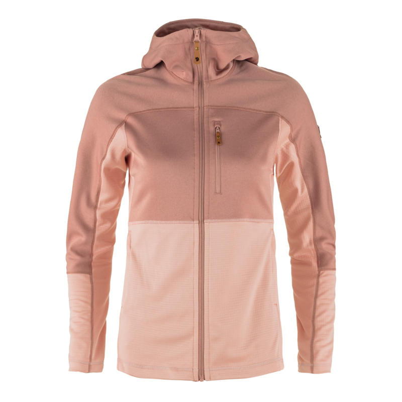 Fjällräven Abisko Trail Fleece W - 302-300/Chalk Rose-Dusty Rose