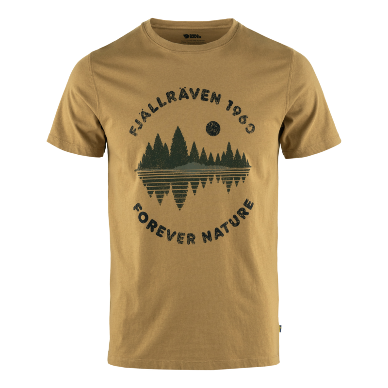 Fjällräven Forest Mirror T-shirt M - 232/Buckwheat Brown