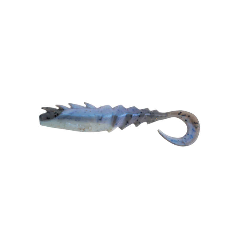 Gulp Nemesis Prawn Curl Tail 10cm Molting Shrimp