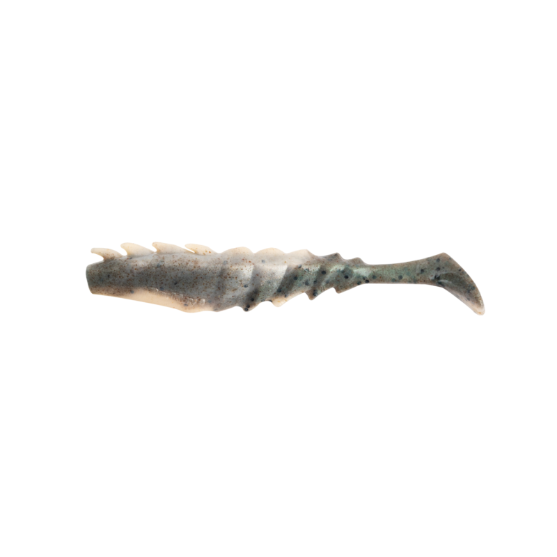 Gulp Nemesis Prawn Paddle Tail 10cm Natural Shrimp