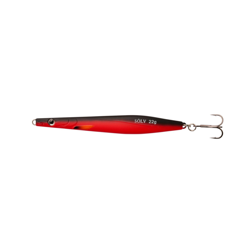 Sølv Spirr 10cm/18g - Matte Red