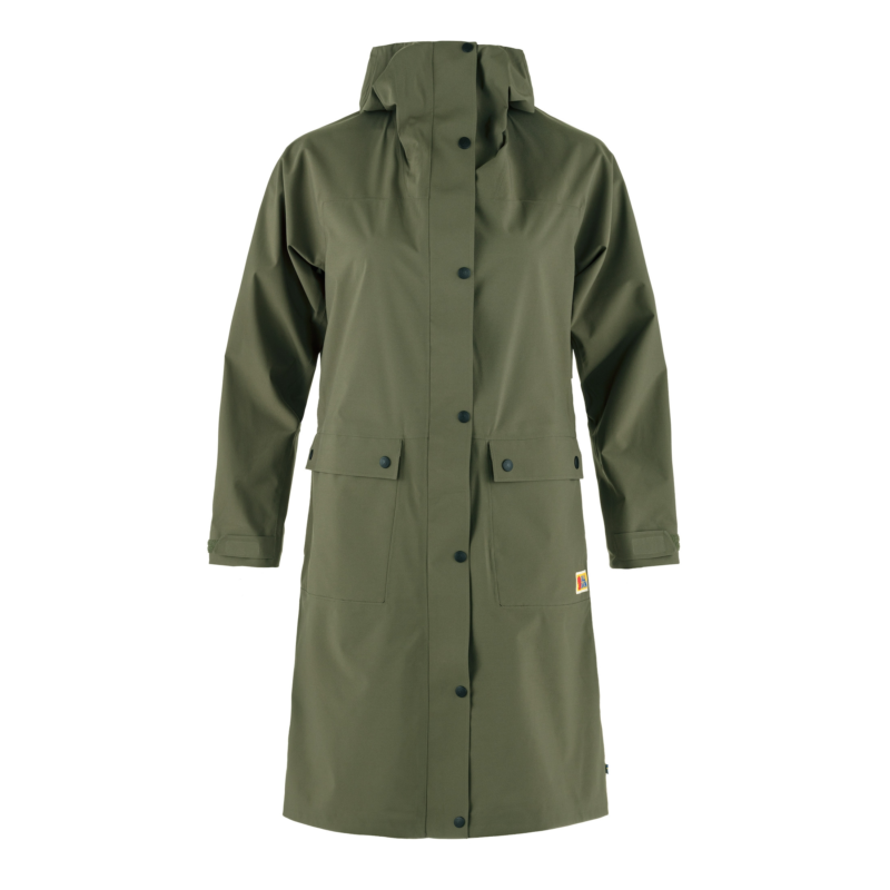 Fjällräven Vardag Rain Parka W - 625/Laurel Green