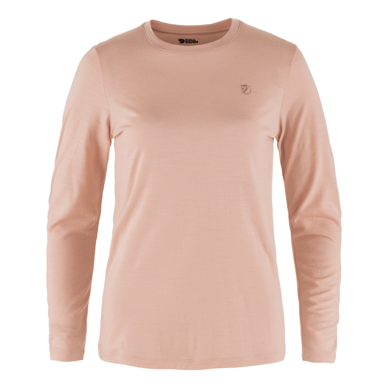 Fjällräven Abisko Wool LS W - Chalk Rose