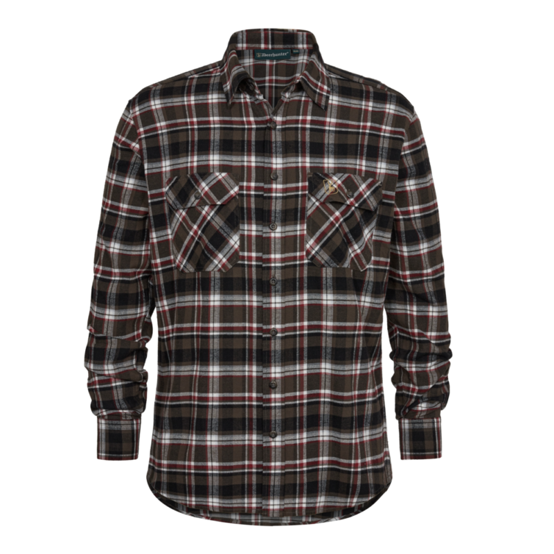 Deerhunter Nathan Skjorte Brown Check