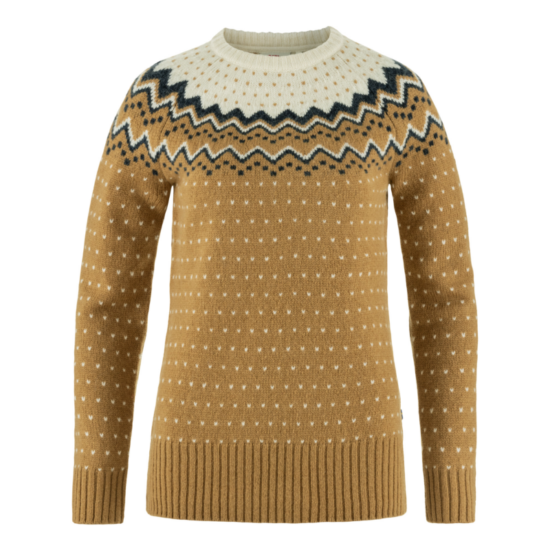 Fjällräven Övik Knit Sweater W - Buckwheat Brown