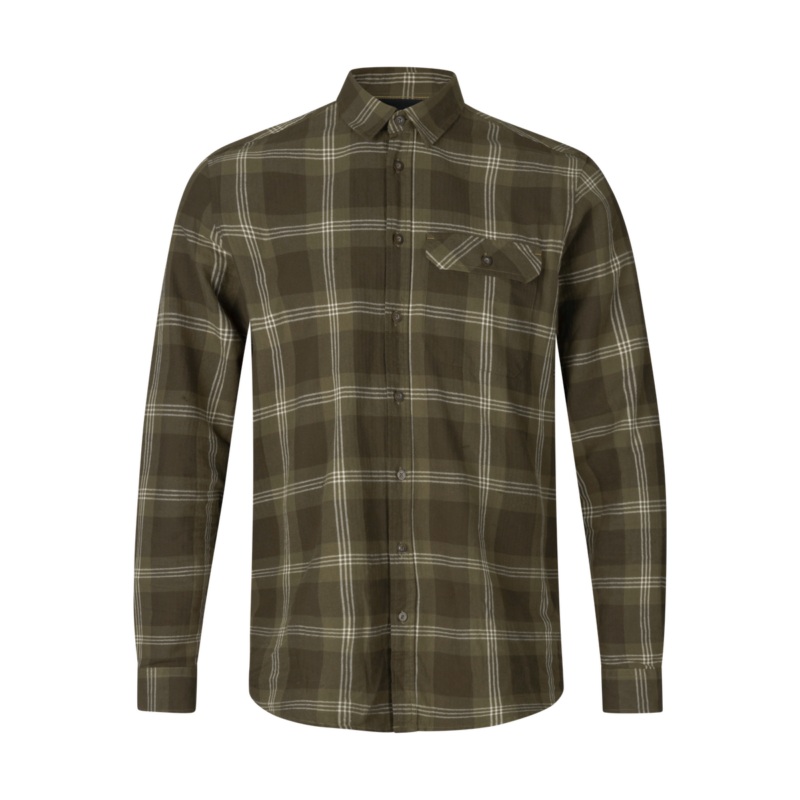 Seeland Highseat Skjorte - Pine Green Check