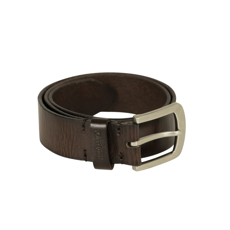 Deerhunter Leather Belt - Dark Brown