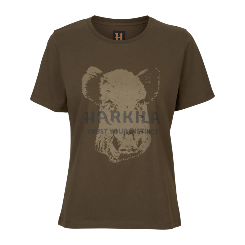 Härkila Wildboar S/S T-shirt W - Willow Green