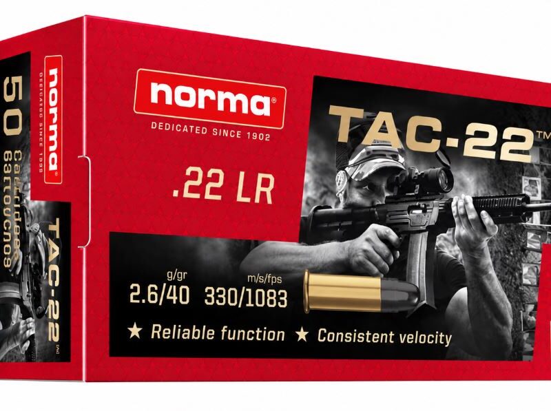 Norma Tac-22 22LR 2,6G 40 GR