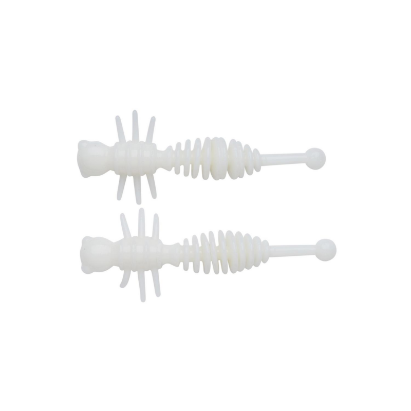Powerbait Larvae 40mm - Milkey White
