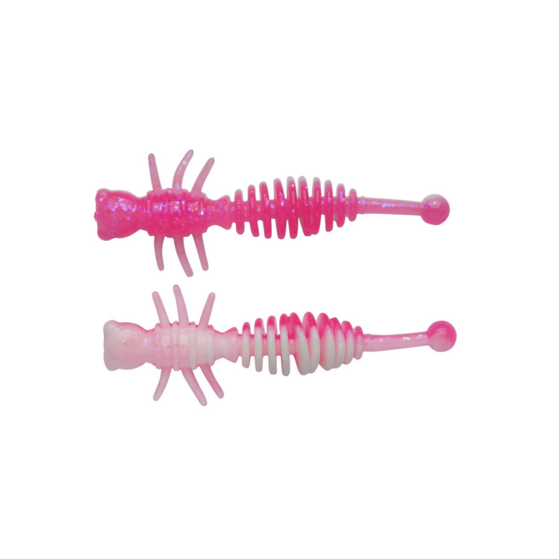 Powerbait Larvae 55mm - Pink/White