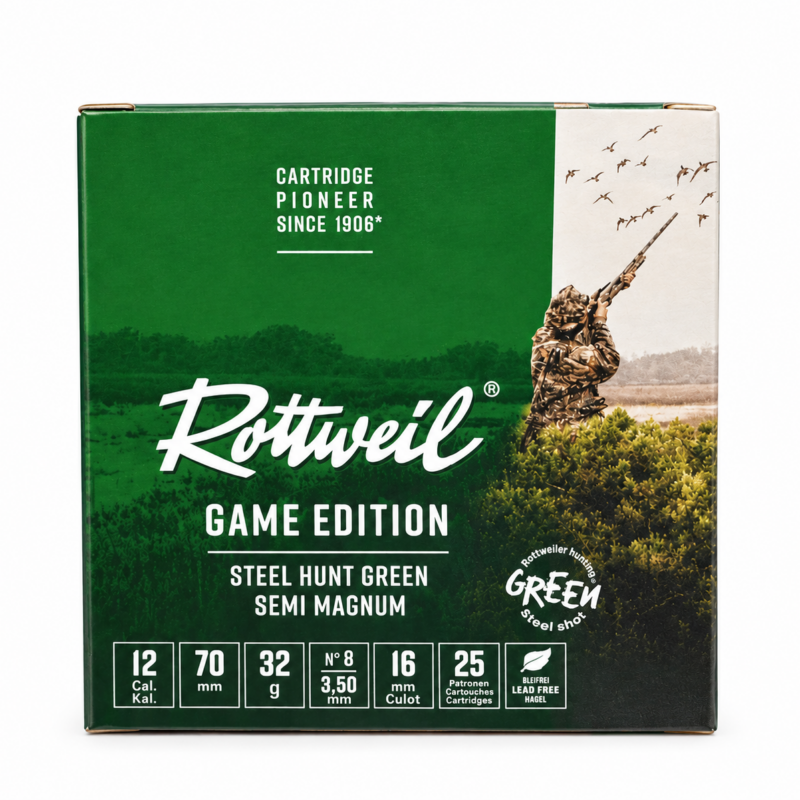 Rottweil STR 3 32G Kal 12/70 Bio Game Semi magnum