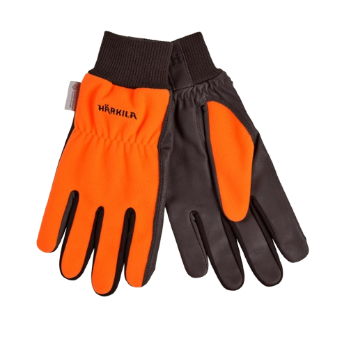 Harkila Wildboar Pro Shooter Blaze WSP Handsker Orange Blaze/Brown