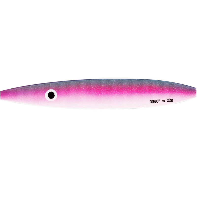 Westin D360V2 12G 8CM UV Striped Pink