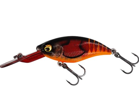 Westin Buzzbite Crankbite 4CM 4G Low Floating 3D Fire Craw