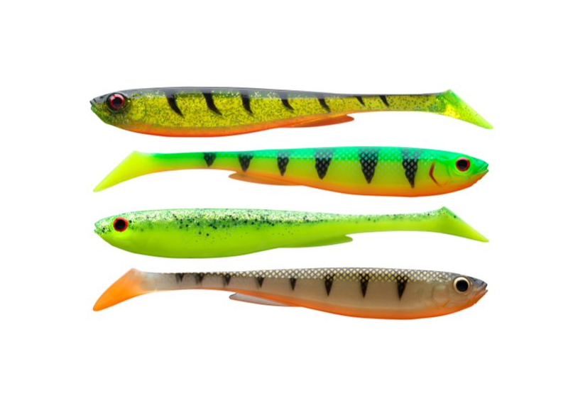Daiwa Prorex Slim Shady 7,5CM 4STK Uv SEt