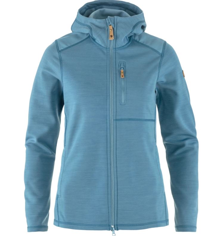 Fjällräven Keb Fleece Hoodie W Dawn Blue