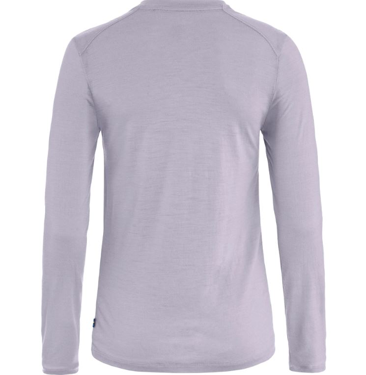 Fjällräven Abisko Wool LS W - Lavender mist