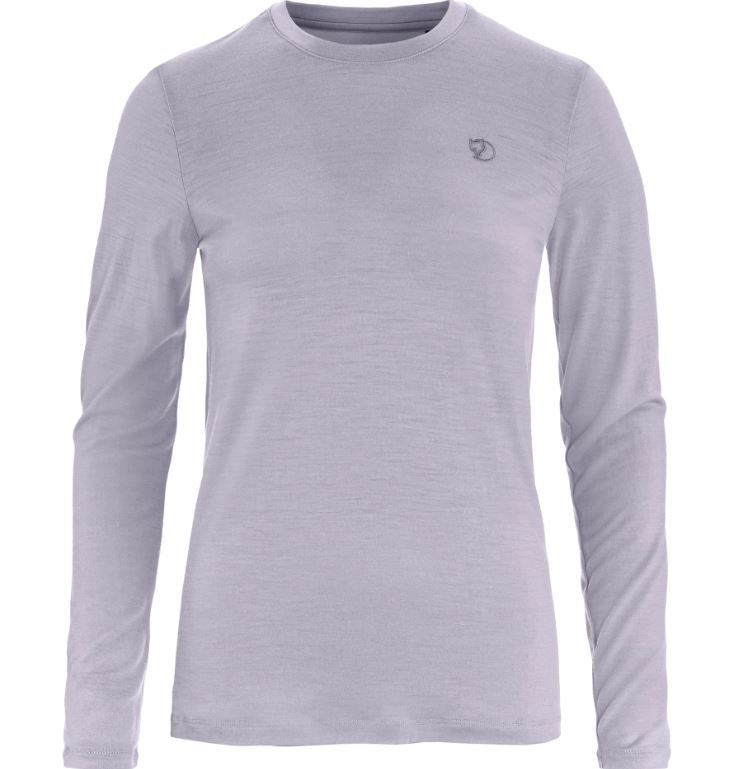 Fjällräven Abisko Wool LS W - Lavender mist