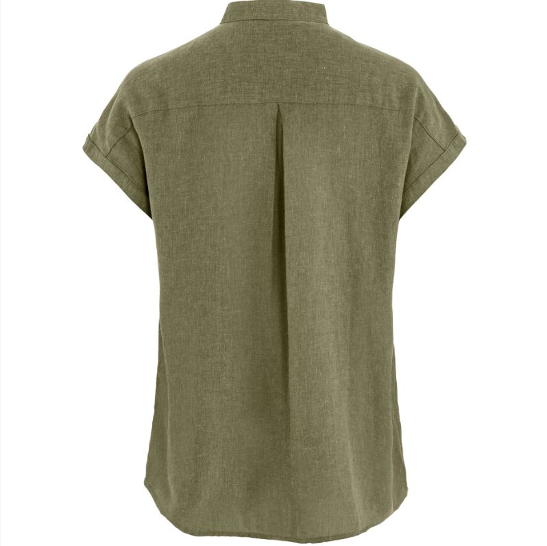 Ôvik Hemp Shirt SS Women Green