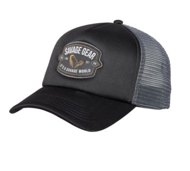 SG Badge Truker cap Black